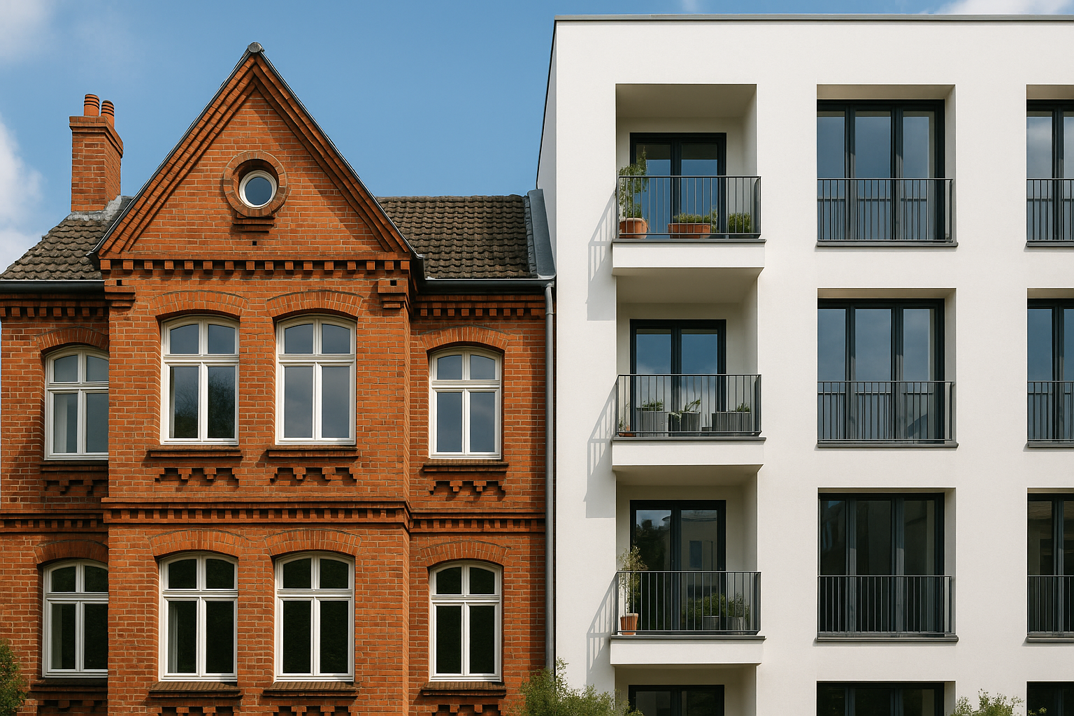 Altbau oder Neubau? – Welche Immobilie passt besser zu Ihnen?