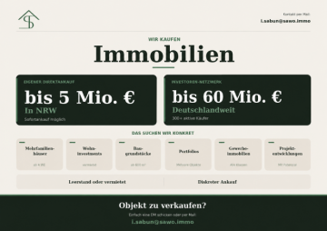 Wir suchen Mehrfamilienhäuser- bis zu 5 Mio €!, 58454 Witten, Mehrfamilienhaus