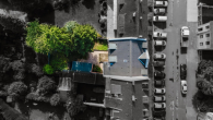 Luftaufnahmen - Charmante Erdgeschosswohnung mit eigenem Garten in Top-Lage von Düsseldorf!